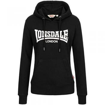 Lonsdale Women's Flookburgh Black Hoodie XS