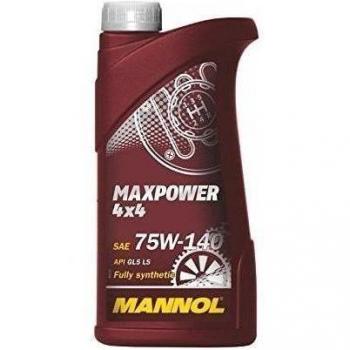 MANNOL MAX Power 4 X 4 75 W de 140 API GL 5 LS, 1 L