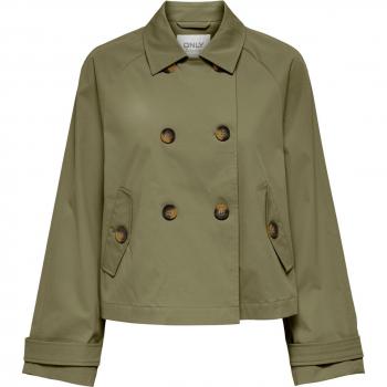 Only April Women's Cropped Trench Coat