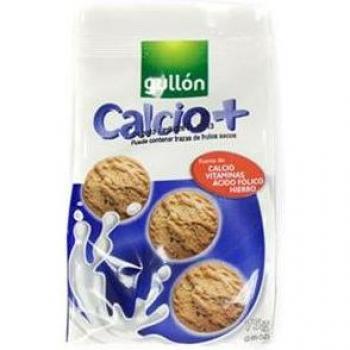 Gullón Galletas Calcio+ 75 Gramos - Galletas con alto contenido en calcio y fibra, formato de 75 gramos