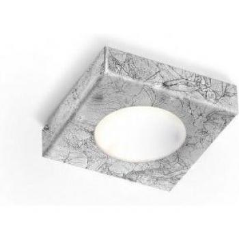 Foco Downlight Click Plata 1 bombilla 3cm GX53 Acabado plateado vintage