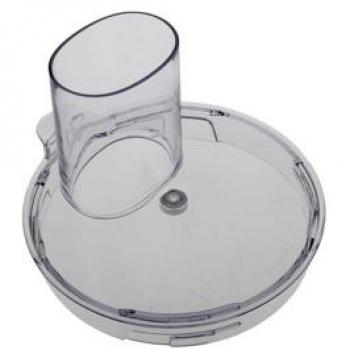 Tapa de cuenco para mezclar Kenwood KW714282 - Accesorio compatible con robots de cocina FPP210/220/225/230/235, sin empujador y diseño gris