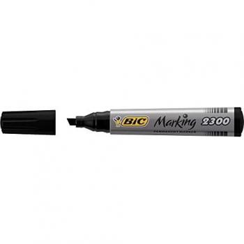 BIC Permanentinis žymeklis ECO 2300 4-5 mm, juodas, pakuotėje 12 vnt 300096