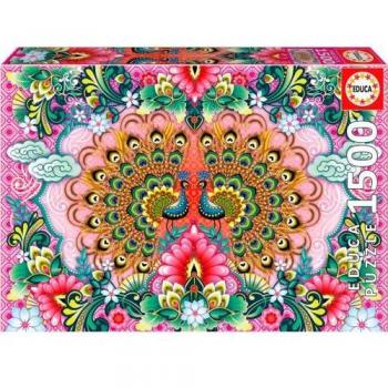 PUZZLE PAVOS REALES DE BENGALA 1500 PIEZAS