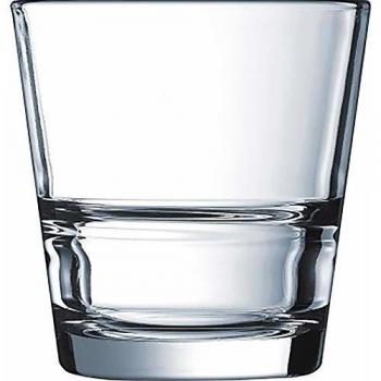 Set de Vasos Arcoroc Stack Up Transparente 6 Piezas (26 cl)