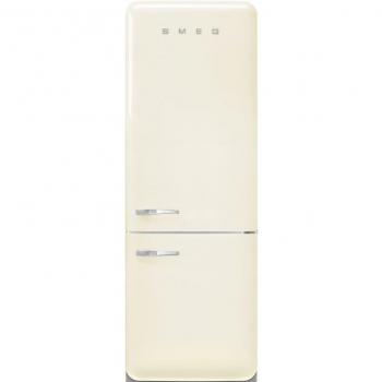 Frigorífico Combinado Retro Smeg FAB38RCR6 No Frost 481L Crema 50s