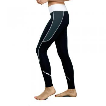 Scubapro UPF 80 T-Flex Leggings de la Mujer, Graphite