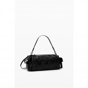 Desigual BAG ALL MICKEY HABANA LONG Women's Handbag in Black, One Size, Zipper Closure, Shoulder Strap