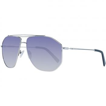Guess GF5087 6310B Men's Silver Aviator Sunglasses
