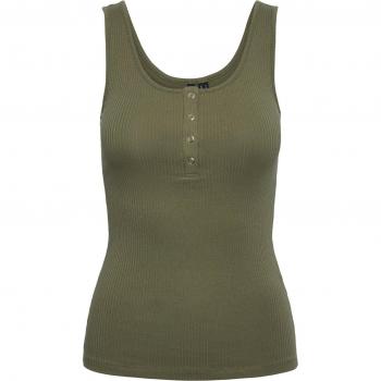 Top sin mangas femenino Pieces Kitte básico
