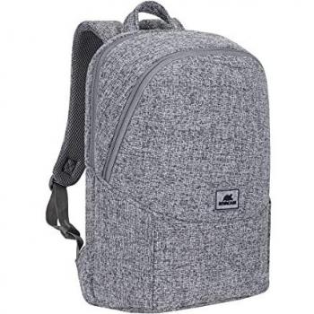 RivaCase® ANVIK Sac À Dos Gris POUR ORDINATEUR Portable 15.6