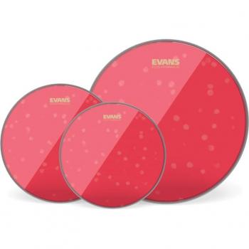 Evans Hydraulic Red Fusion Drumhead Pack with 14 UV1 Snare Drum Head