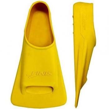 FINIS Adult Zoomers - Aletas de natación, tamaño 46-48, color amarillo