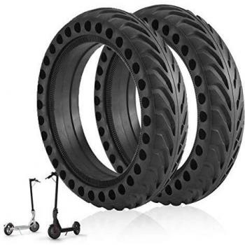 ANSENI® Ruedas Macizas para Patinete Electrico,Rueda 8.5Pulgadas,Neumáticos de Reemplazo,Rueda Repuesto Antipinchazo Compatible con Xiaomi Scooter Electrico M365/M365 Pro/1S/Pro 2/Essential/Cecotec