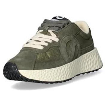 Zapatillas Deportivas de Hombre Carter Runner Verde con Malla Reciclada y Logotipo Oversize - NO NAME 2024