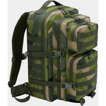Mochila Brandit US Cooper Large Backpack Swedish Camo - Camuflaje M90, color verde oliva, tamaño grande