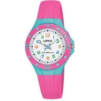 Lorus Reloj Analogico para Niñas de Cuarzo con Correa en Silicona R2351MX9