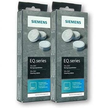 Pastilla limpiadora para cafeteras Siemens TZ 80001 10 unid.