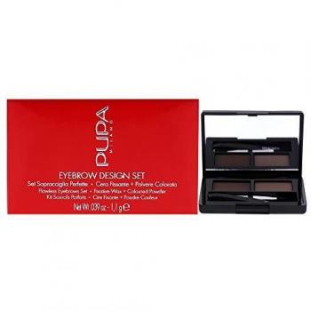 Pupa Eyebrow Design Set - 002 Brown Makeup Kit (1.1g)