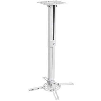 SOPORTE PROYECTOR TECHO UNIVERSAL CARGA MAXIMA 13,6 KG EXTENSIBLE 27-54 CM R.360º INCL.+-25º