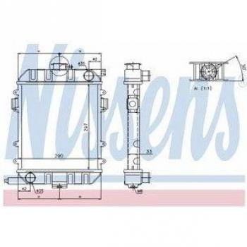 Nissens 630701 Refrigerantes del Motor