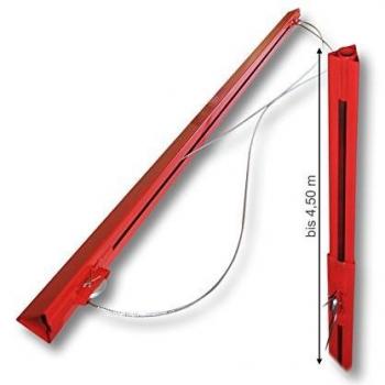 Extensión de 140 cm para levantador XXL de placas de yeso - Ayuda de montaje Wiltec