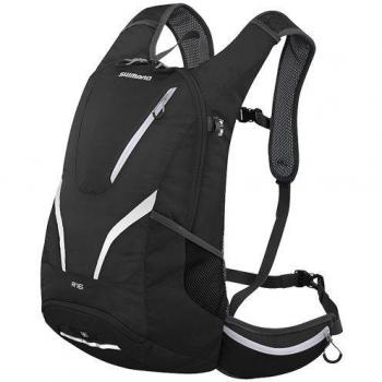 Shimano Rokko II - Mochila bicicleta - 16 L negro 2017