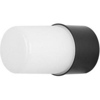 Aplique de Pared Policarbonato Blanco/Negro IP54 con Casquillo E27 15W - FORLIGHT