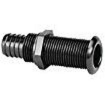 Nuova Rade Passe-Coque Avec collerette Standard Ø22,7mm, L.100mm, Blanc