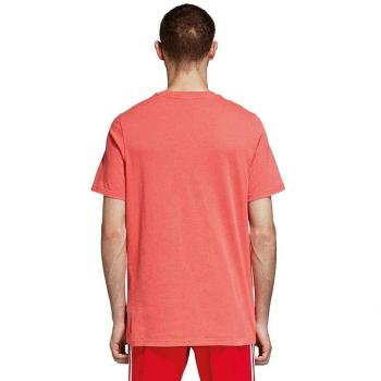 Adidas Trefoil T Camiseta, Hombre, Rojo
