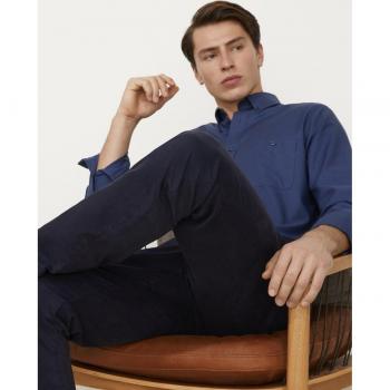 Camisa Oxford Clásica para Hombre Lisa de Fácil Plancha - Dustin