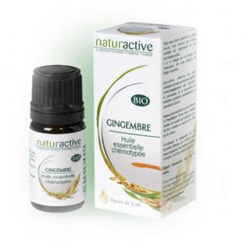 Frasco de Aceite Esencial Bio de Jengibre 5 ml