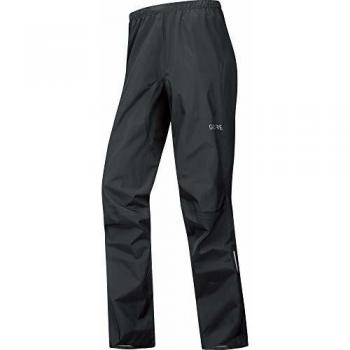 GORE Wear Pantalones impermeables de ciclismo para hombre, XXL, Negro, 100210
