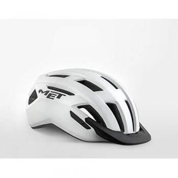 CASCO MET ALLROAD CE BLANCO MATE T.M 56-58