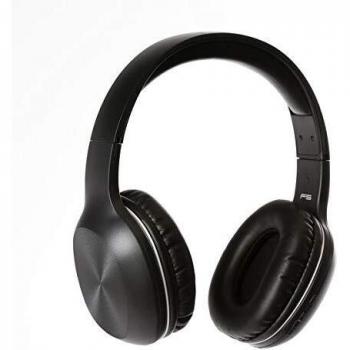 Auriculares Estéreo Bluetooth Inalámbricos Negros con 6 Horas de Autonomía