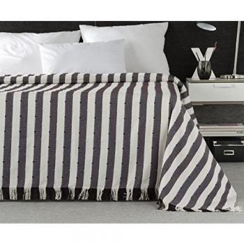 Plaidtor Turquia Plaid Multiusos, Algodón, Marrón, 230x270 cm
