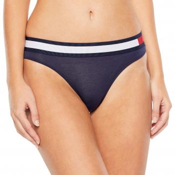 Tommy Hilfiger Briefs B Braguitas con Cintura Elástica y Logo, Azul