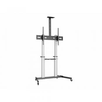 Soporte para TV de pared Equip 650631, compatible con pantallas de 60 a 100, capacidad de carga hasta 100 kg, color negro