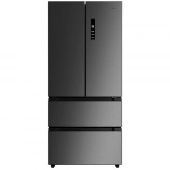 Frigorífico Americano Multidoor Teka RFD 77825 No Frost, Capacidad 169 litros, Altura 1.90 metros, Clase Energética E, Acero Inoxidable