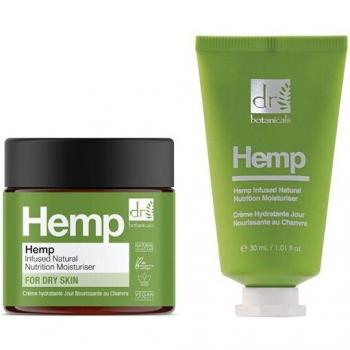 Crema Hidratante Nutritiva Natural de Cáñamo
