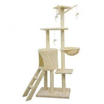 Árbol para gatos JIPSY 79 x 34 x 138 cm - Beige