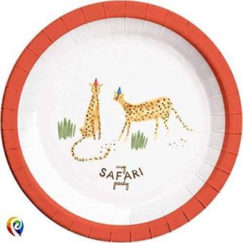 Procos- Plato 23 cm Safari, multicolor, 5PR89621