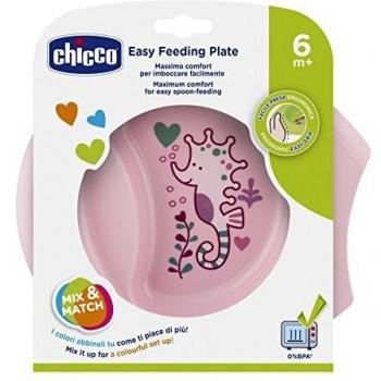 Chicco Plato Hondo Easy Feeding 6M+ Niña