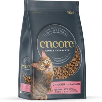 Encore Cat Pollo con Salmón - Pack económico: 2 x 800 g