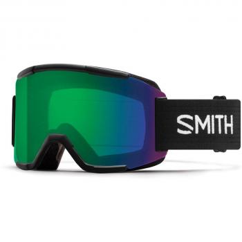 Smith Optics Squad Máscara de Esquí, Unisex Adulto, Negro / Verde
