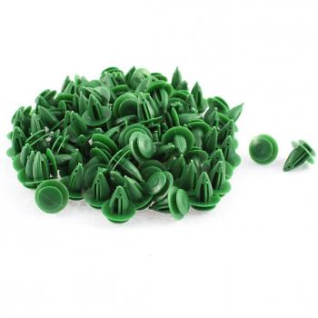 100 uds Clip Plástico Gris Puerta Molde Interior Burlete Alfombra Sostenedor