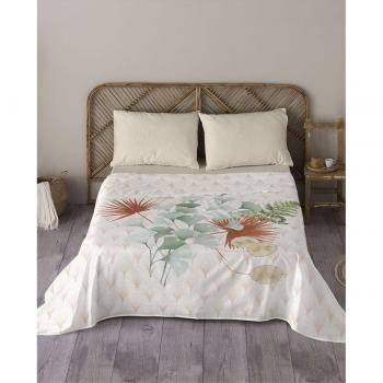 NATURALS - Juego de Sábanas Estampado - 100% Algodón Extra Suave - Incluye Sábana Encimera + 1 o 2 Fundas de Almohada + Sábana Bajera