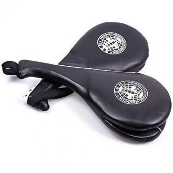 Yosoo 1Psc Cojín de retroceso Taekwondo Karate Kickboxing Formación TKD Kicking Kick Pad de práctica - Negro