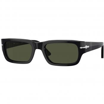 Persol PO3347S Adrien 95/31 Unisex Sunglasses Black Size 58