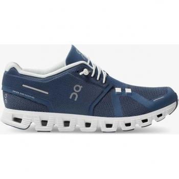 On Cloud 5 Women's Casual Sneakers - Lightweight Denim White